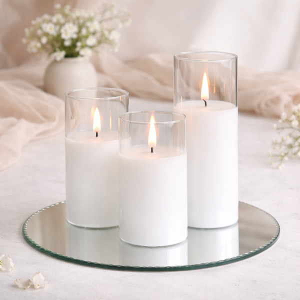 Glass Candle Collection
