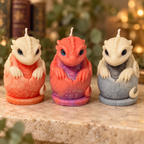 Little Hatchling • Handmade Baby Dragon Candle