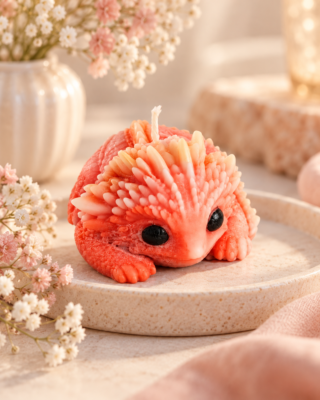 Cute Dragon candle
