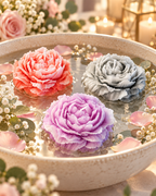 Bougie flottante en forme de fleur
