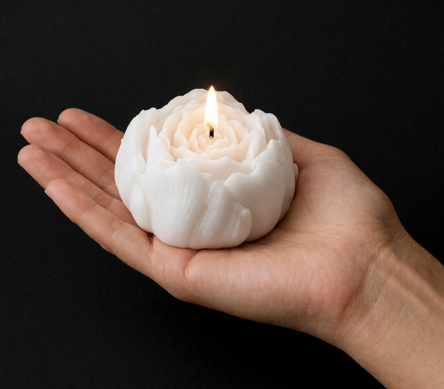 Peony Candle