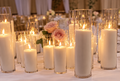 Safe for events simple candle